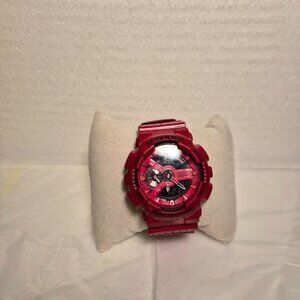 Casio G Shock Gloss Red